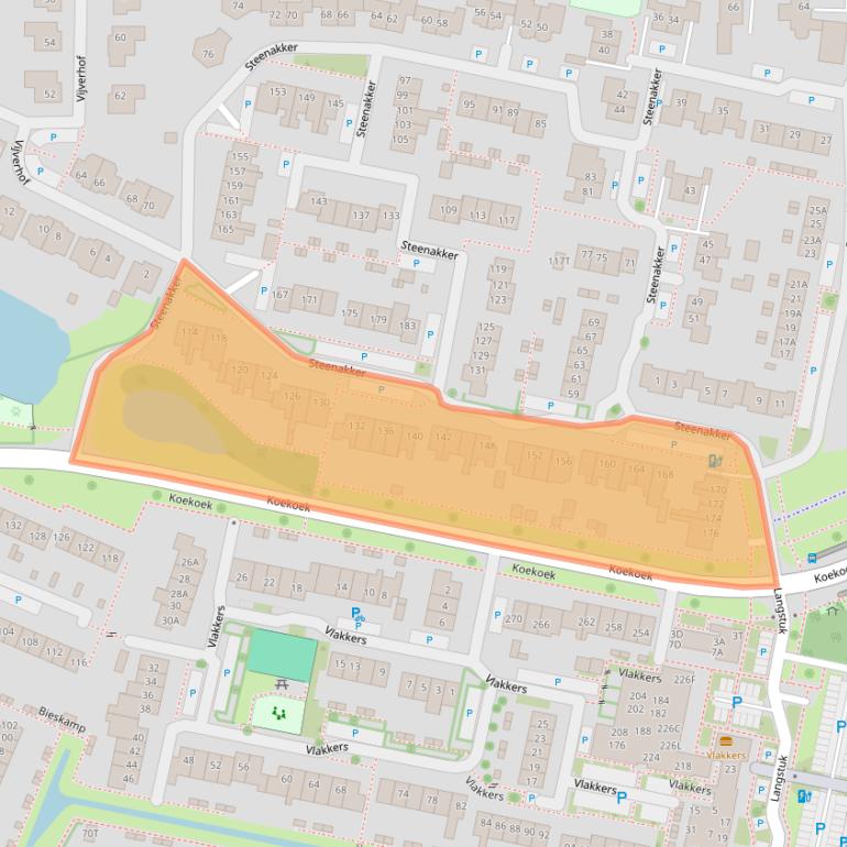Kaart van postcodegebied 6651JH.