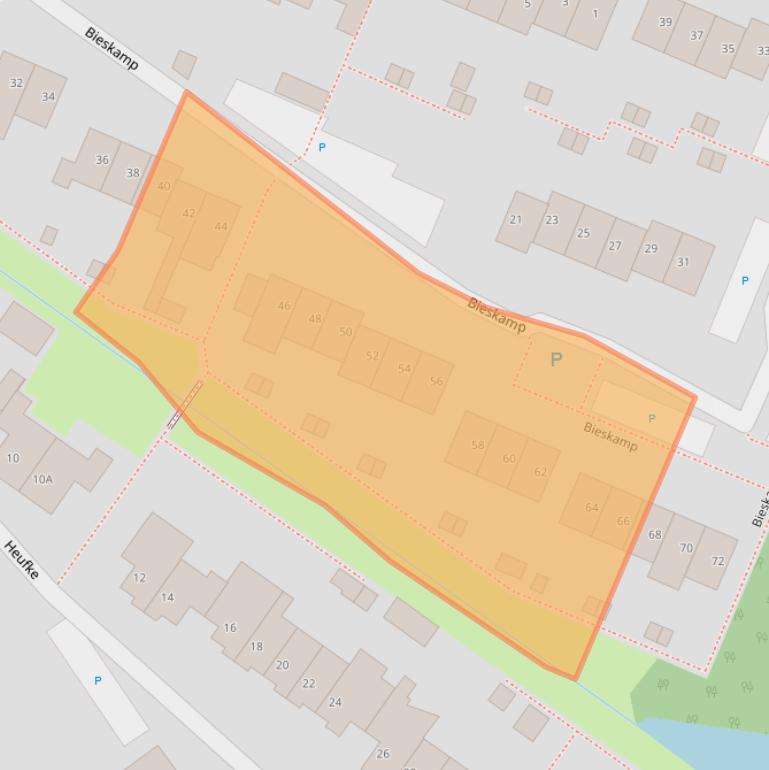 Kaart van postcodegebied 6651JM.