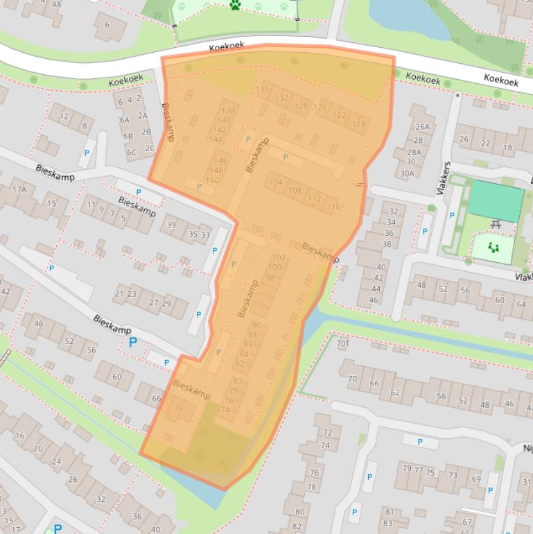 Kaart van postcodegebied 6651JN.