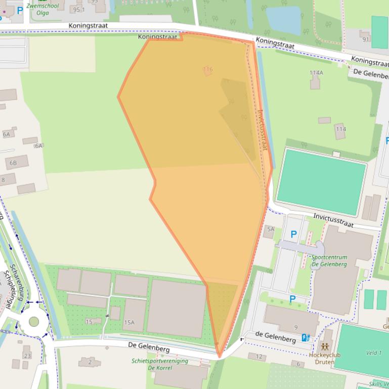 Kaart van postcodegebied 6651KL.