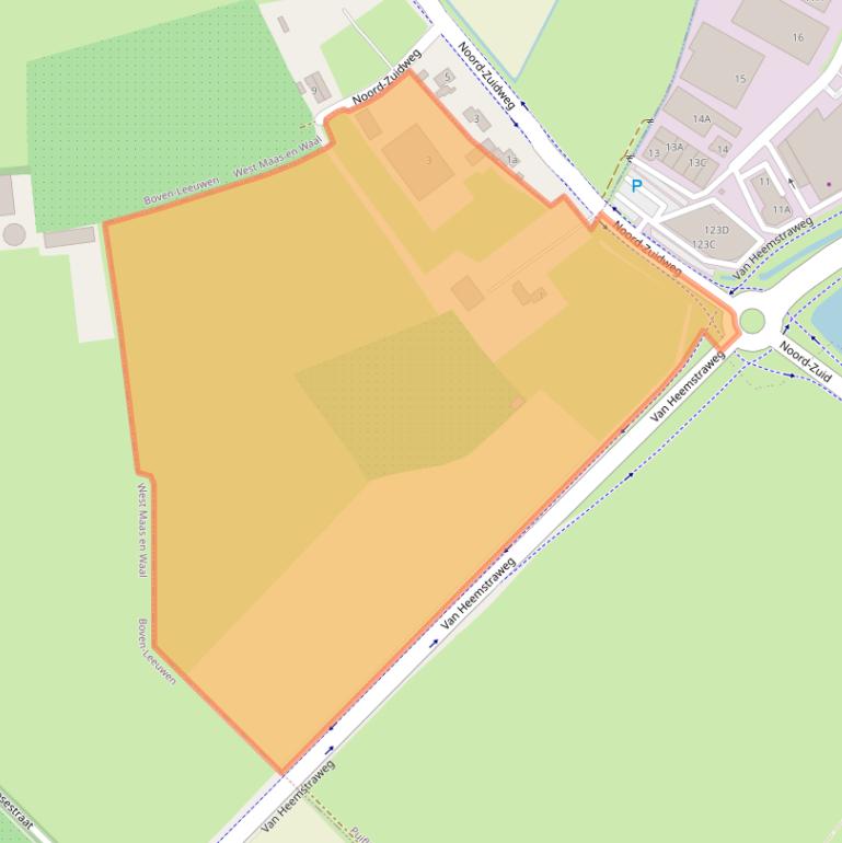 Kaart van postcodegebied 6651KP.