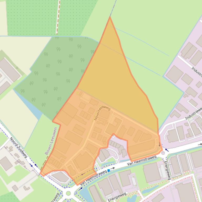 Kaart van postcodegebied 6651KS.