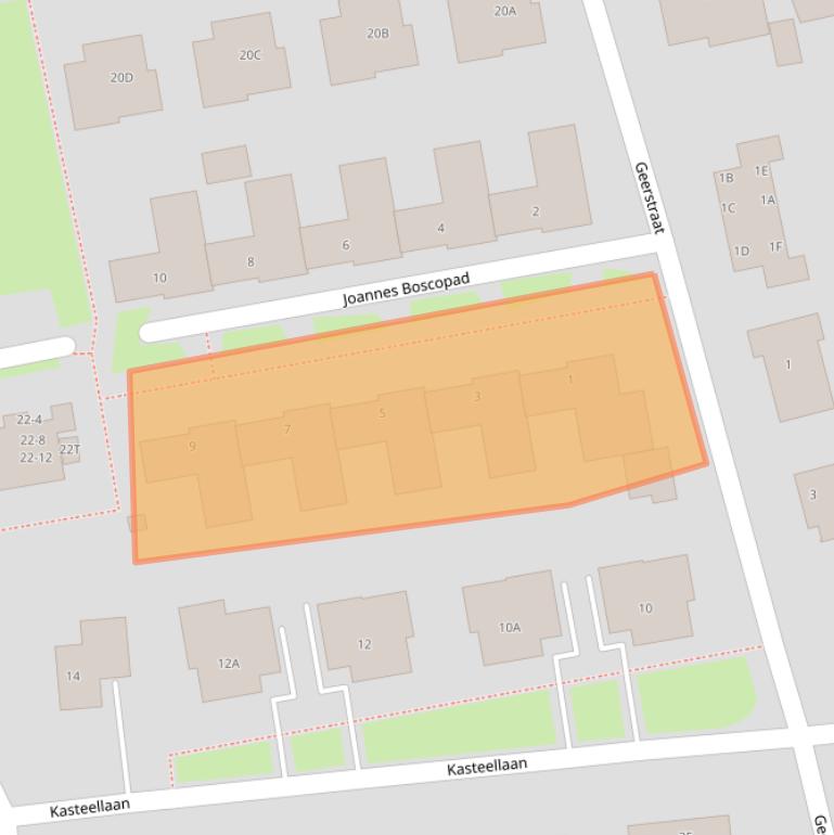 Kaart van postcodegebied 6651LA.