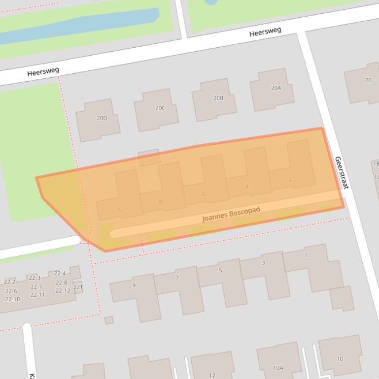 Kaart van postcodegebied 6651LB.