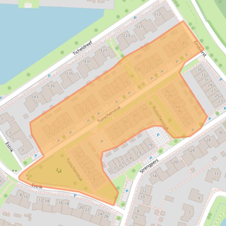 Kaart van postcodegebied 6651SX.