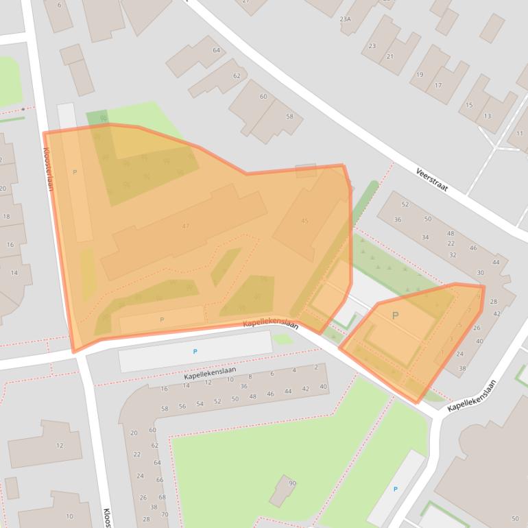 Kaart van postcodegebied 6651TJ.