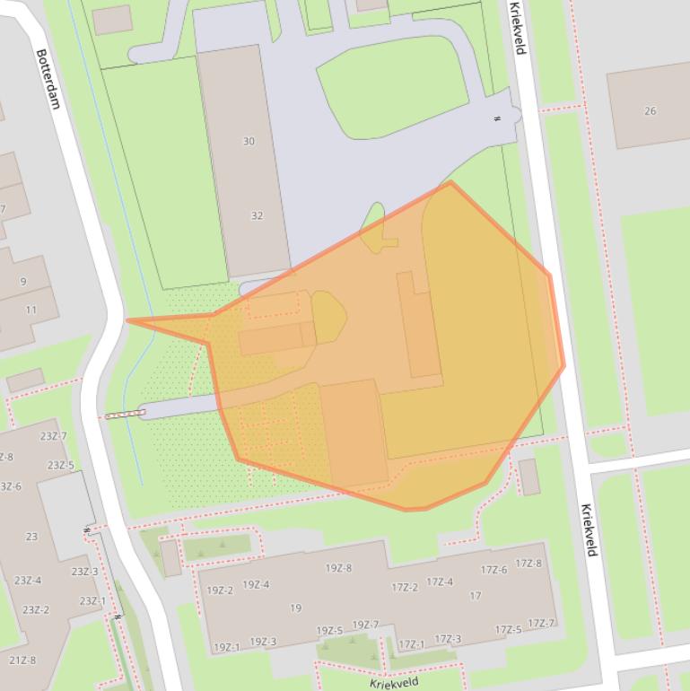 Kaart van postcodegebied 6651TN.