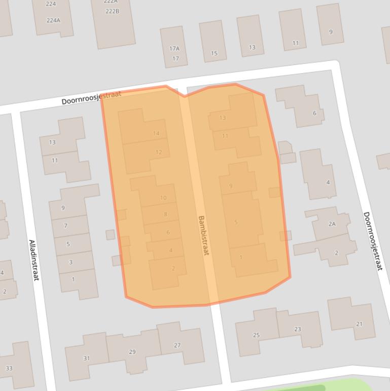 Kaart van postcodegebied 6651TX.