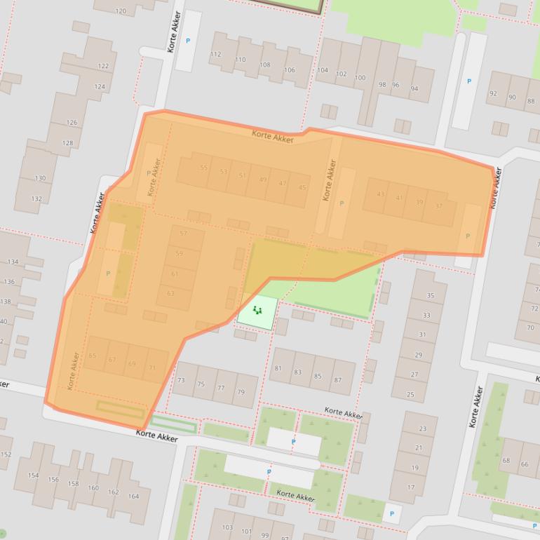 Kaart van postcodegebied 6651WK.