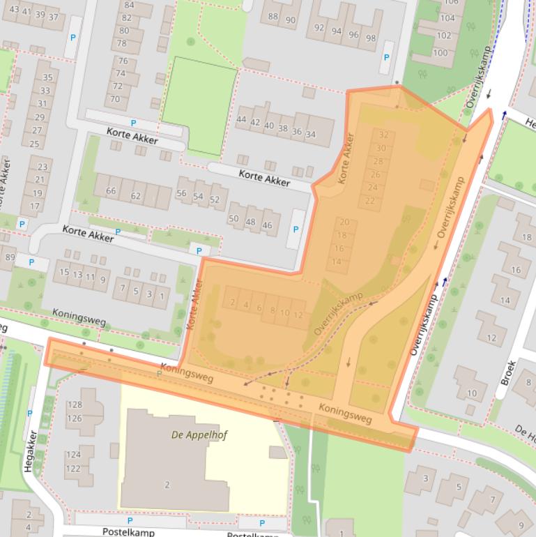 Kaart van postcodegebied 6651WN.