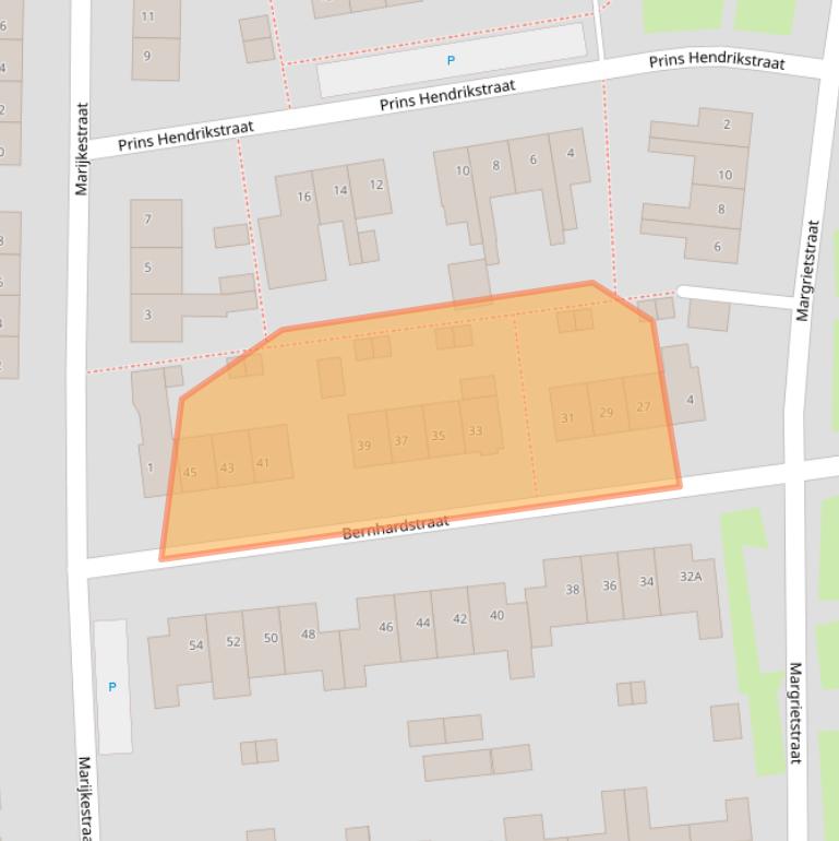 Kaart van postcodegebied 6651XB.