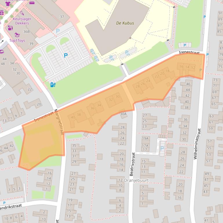 Kaart van postcodegebied 6651XL.