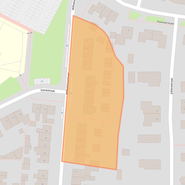 Kaart van postcodegebied 6651XR.