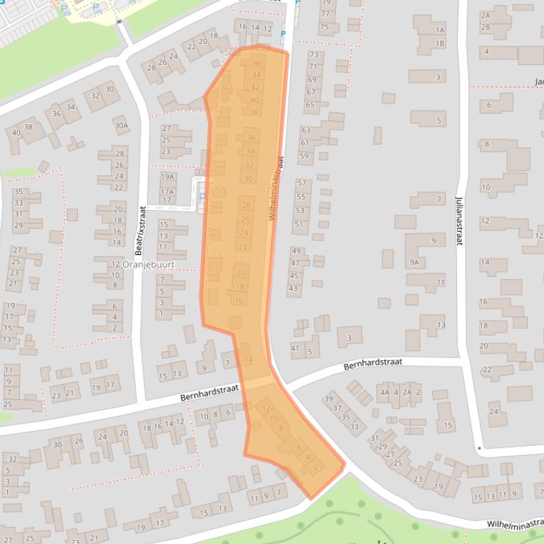 Kaart van postcodegebied 6651XS.