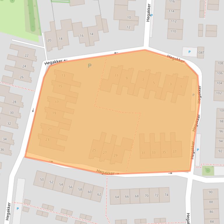 Kaart van postcodegebied 6652BA.
