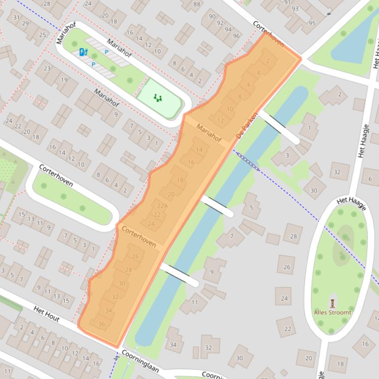 Kaart van postcodegebied 6652GC.