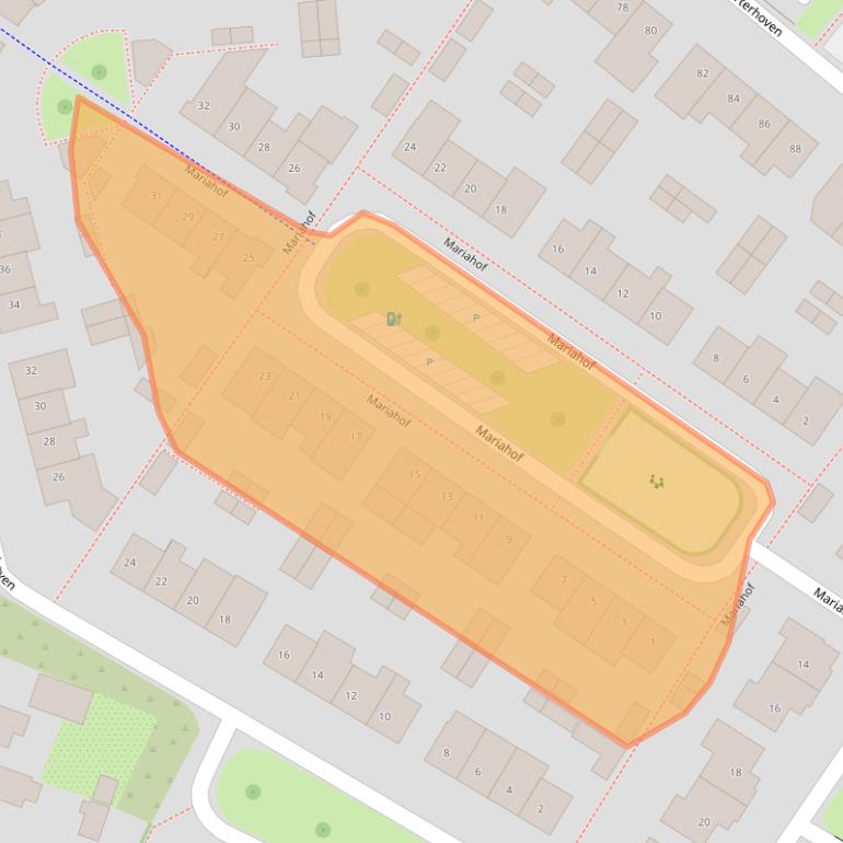 Kaart van postcodegebied 6652GR.