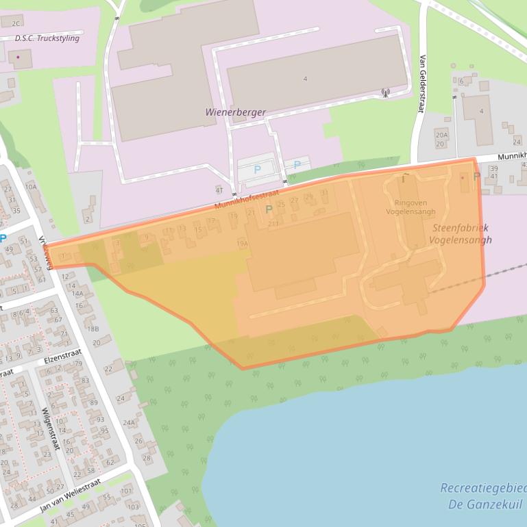 Kaart van postcodegebied 6653AB.