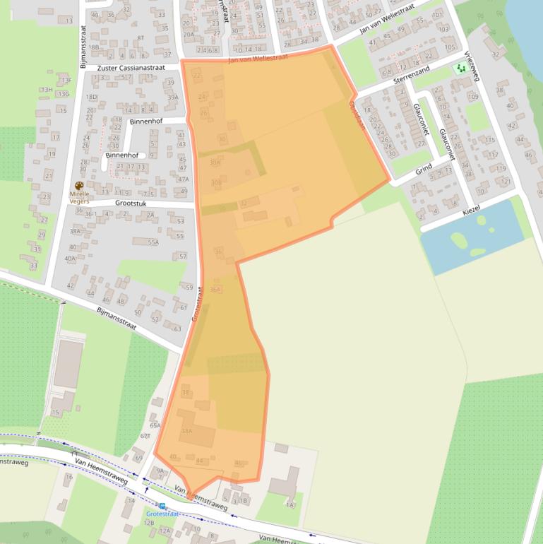 Kaart van postcodegebied 6653BM.