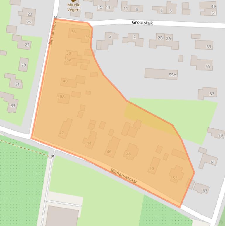 Kaart van postcodegebied 6653BW.