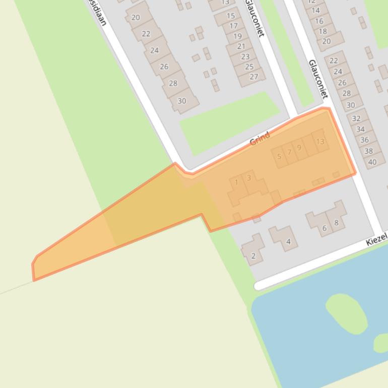 Kaart van postcodegebied 6653DD.