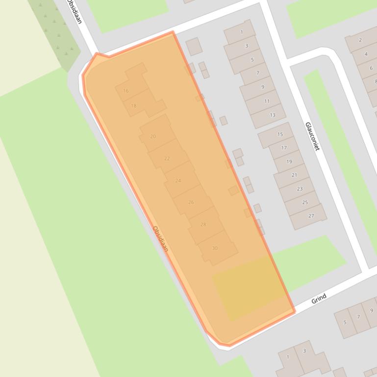 Kaart van postcodegebied 6653DG.