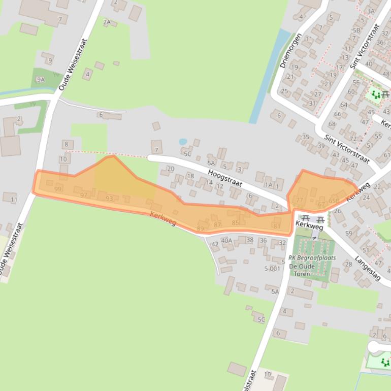 Kaart van postcodegebied 6654AS.