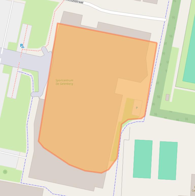 Kaart van postcodegebied 6654EA.