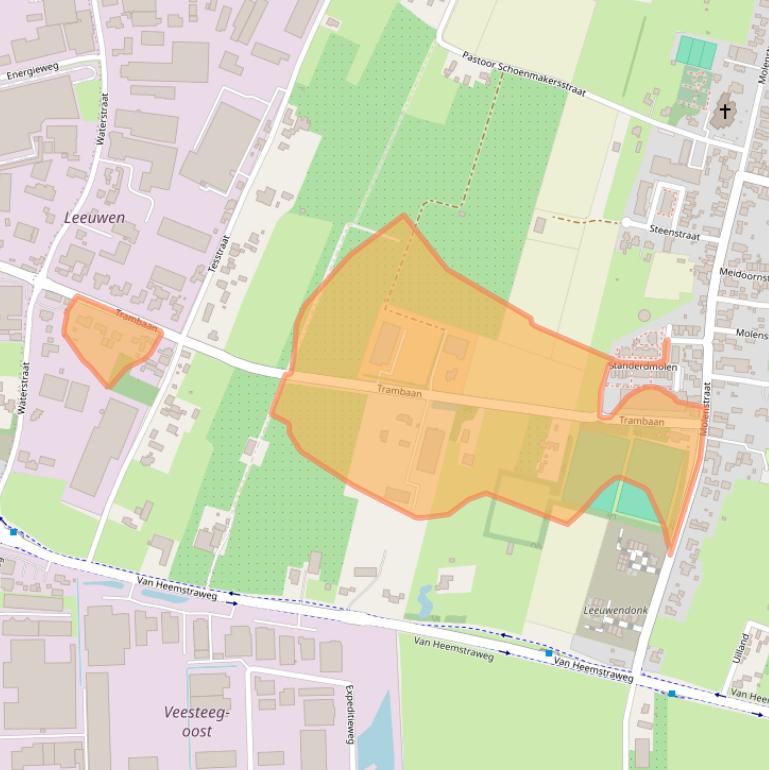 Kaart van postcodegebied 6657CE.