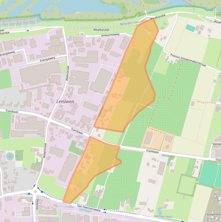 Kaart van postcodegebied 6657CN.