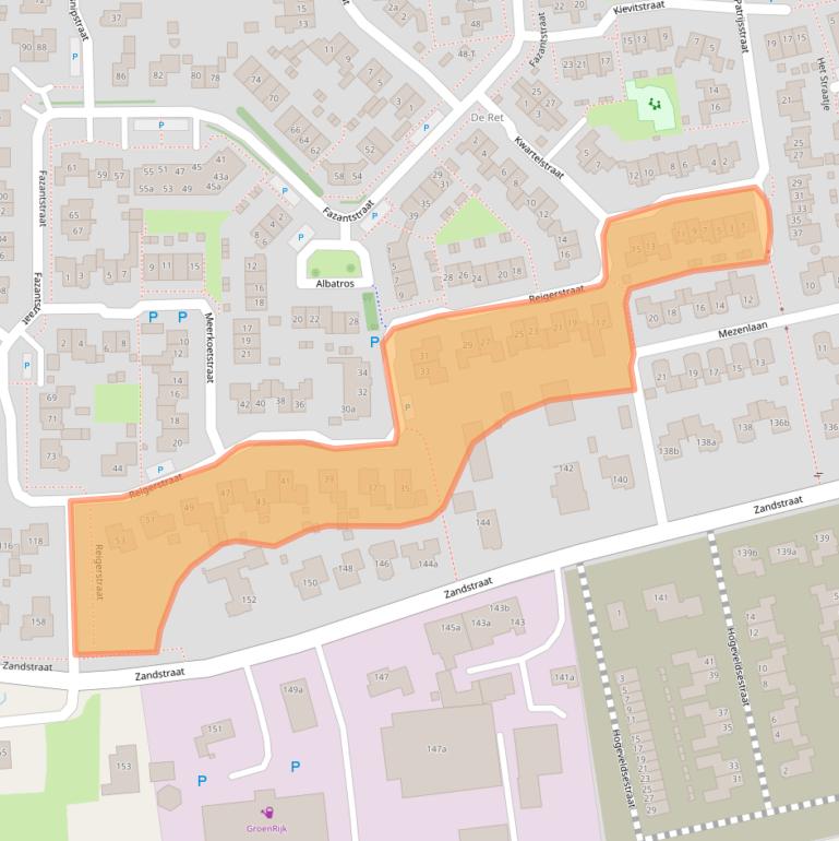 Kaart van postcodegebied 6658GH.