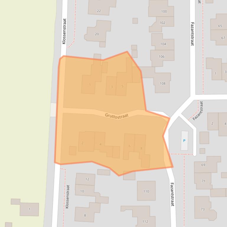 Kaart van postcodegebied 6658GP.