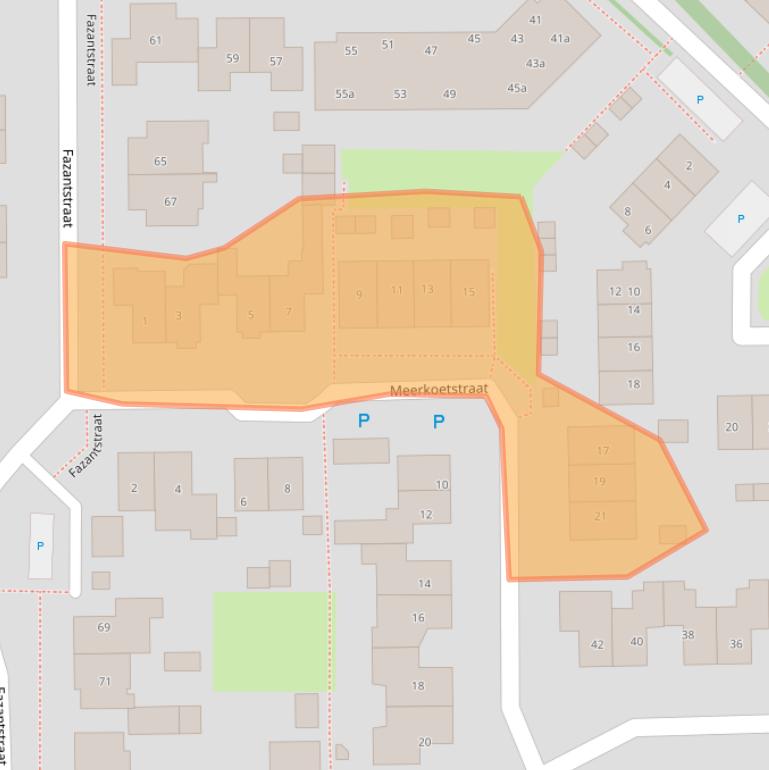 Kaart van postcodegebied 6658GR.