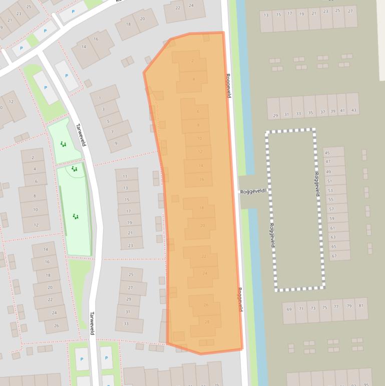 Kaart van postcodegebied 6658LC.