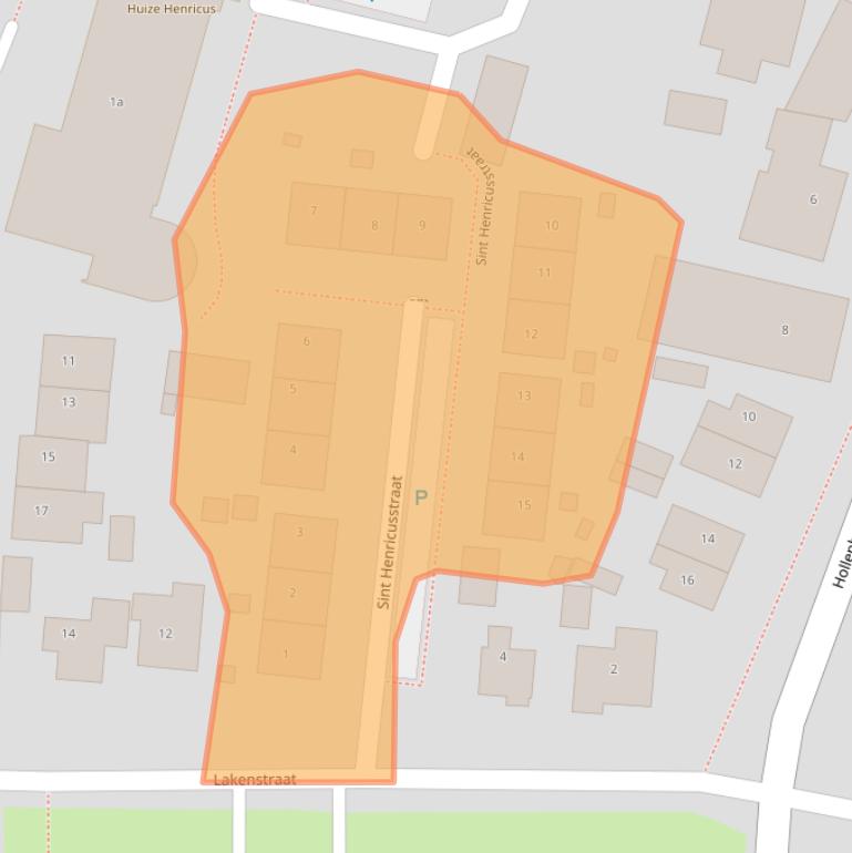 Kaart van postcodegebied 6659BM.