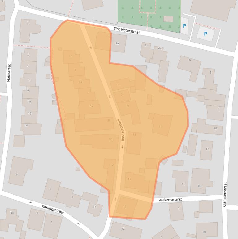 Kaart van postcodegebied 6659BR.