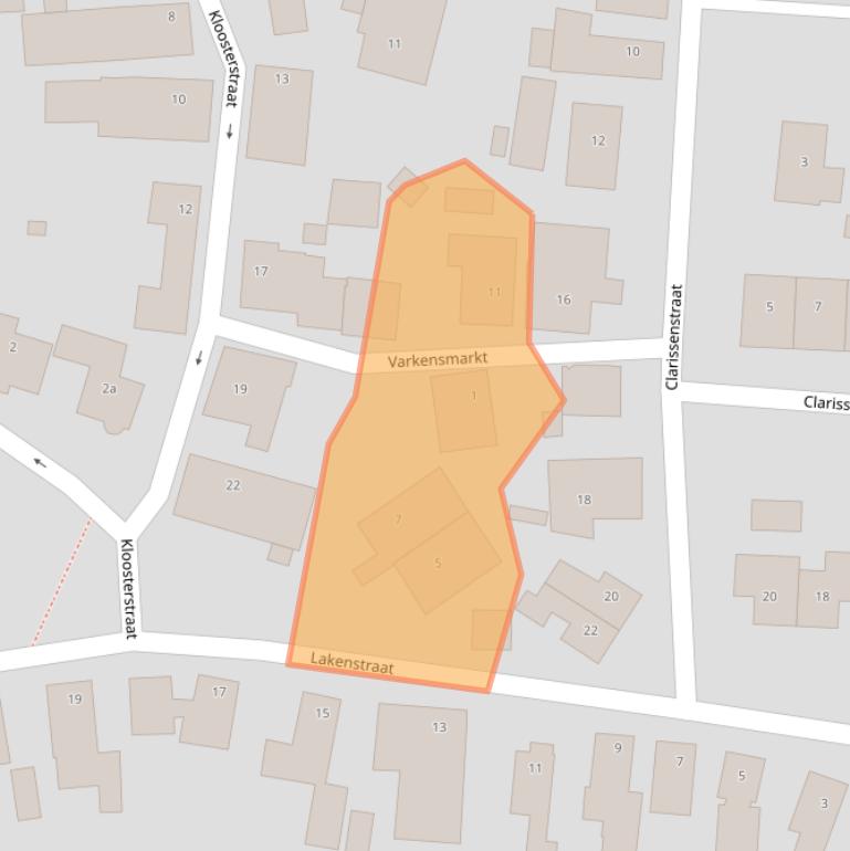 Kaart van postcodegebied 6659BS.