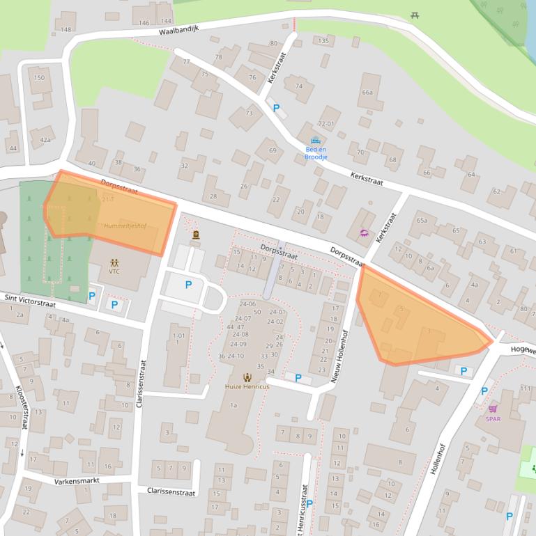 Kaart van postcodegebied 6659CA.