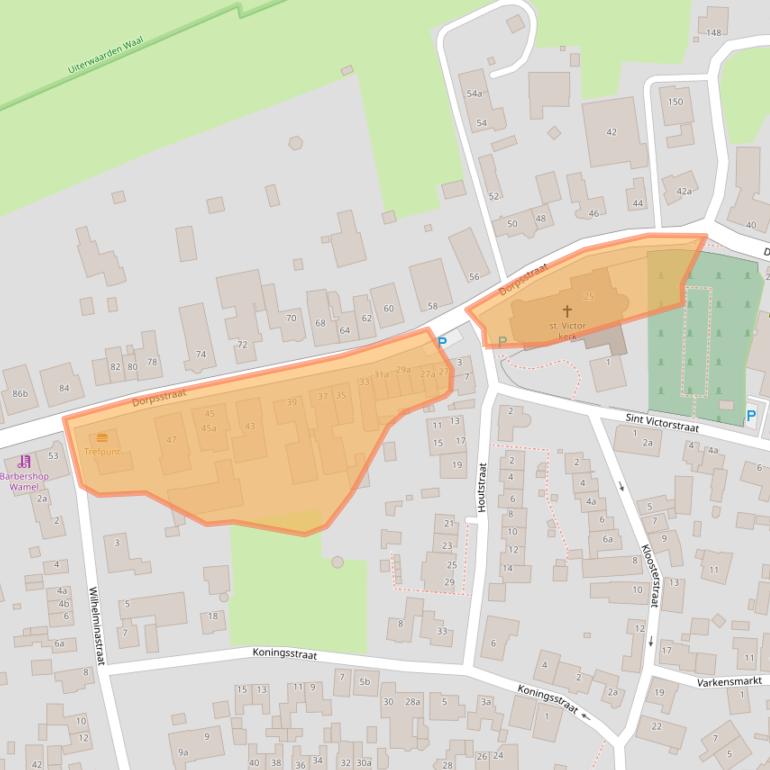 Kaart van postcodegebied 6659CB.