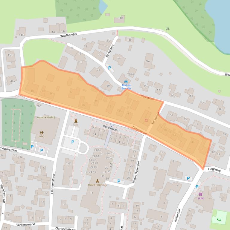 Kaart van postcodegebied 6659CD.