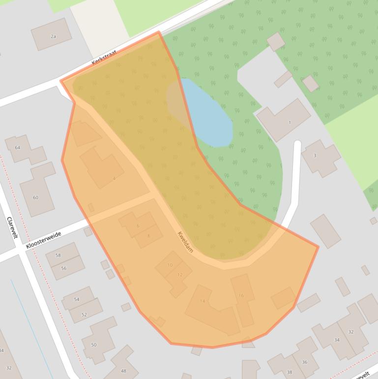 Kaart van postcodegebied 6659EC.