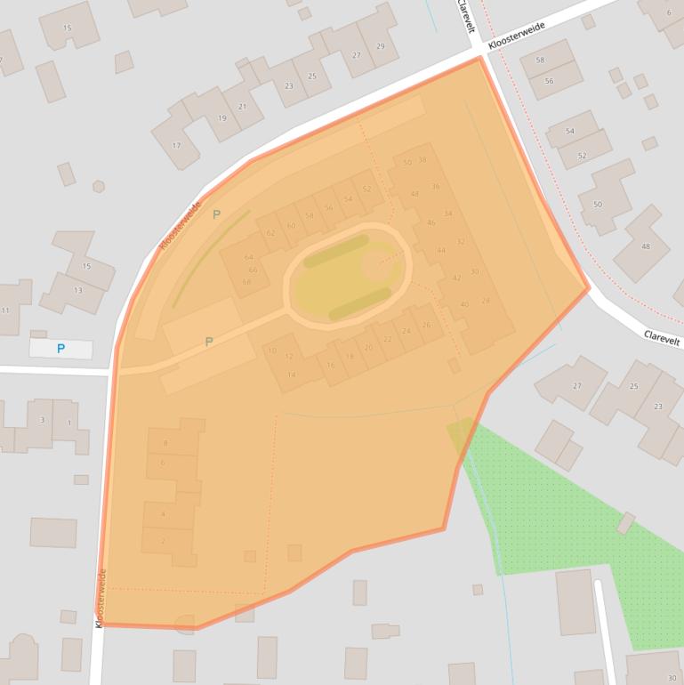 Kaart van postcodegebied 6659EE.