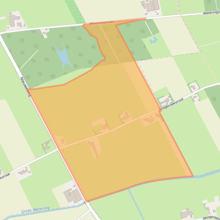 Kaart van postcodegebied 6659KN.