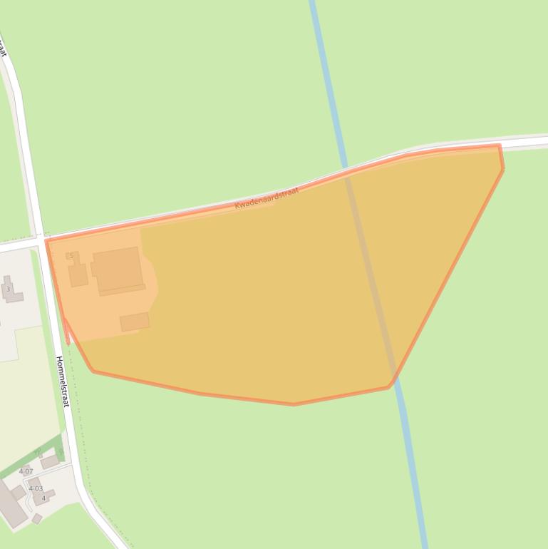 Kaart van postcodegebied 6659KR.