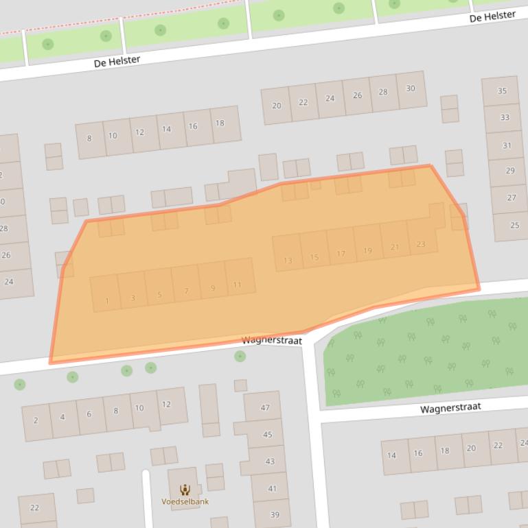 Kaart van postcodegebied 6661AL.