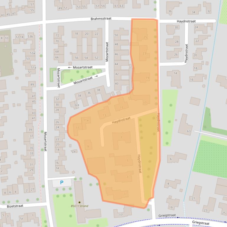 Kaart van postcodegebied 6661BR.