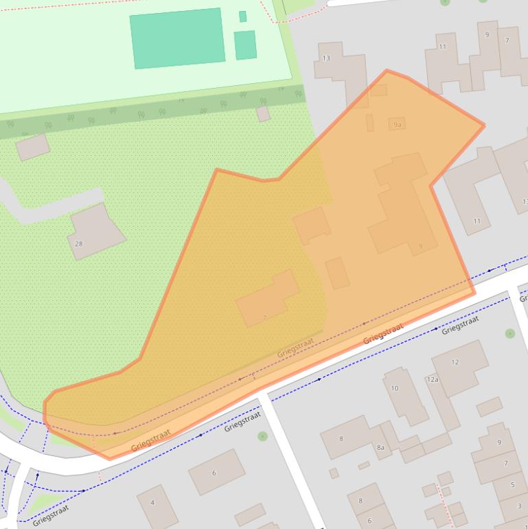 Kaart van postcodegebied 6661CA.