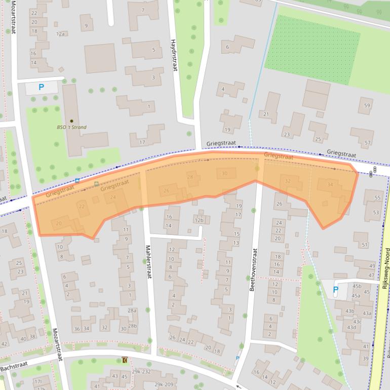 Kaart van postcodegebied 6661CE.