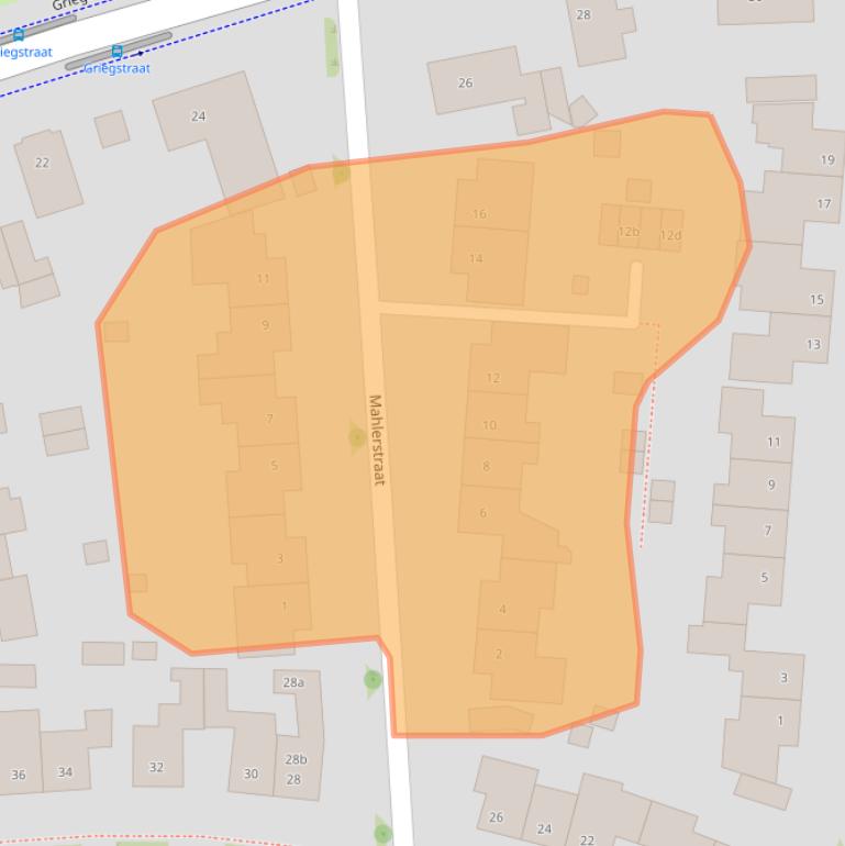 Kaart van postcodegebied 6661CH.