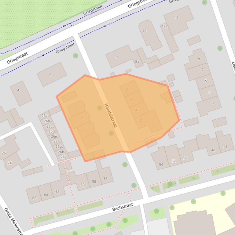 Kaart van postcodegebied 6661CM.